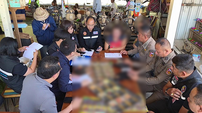 ลุยตรวจร้านอาหารคลองดำเนินสะดวก