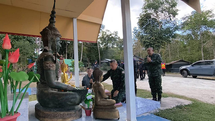 แม่ทัพกุ้ง ลงพื้นที่ช่องบก