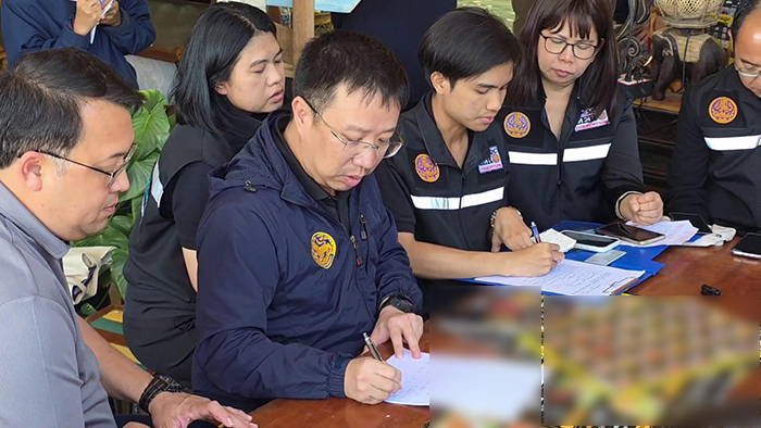 ลุยตรวจร้านอาหารคลองดำเนินสะดวก