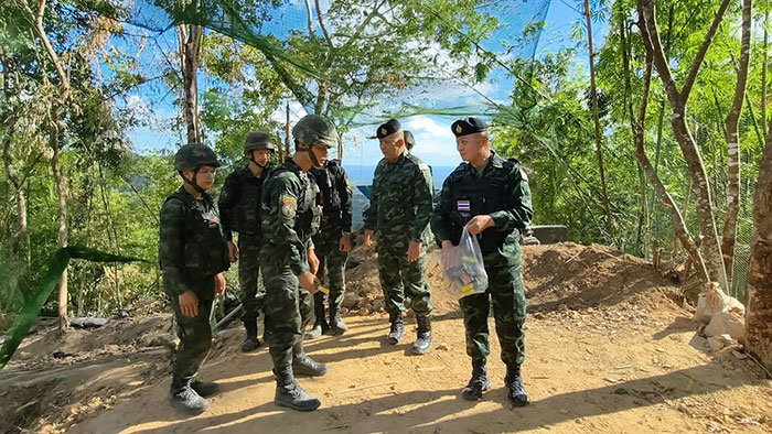 แม่ทัพกุ้ง ลงพื้นที่ช่องบก