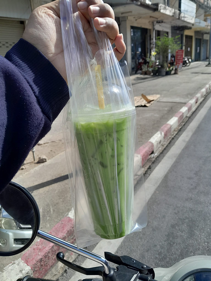 ชาเขียวมะนาว