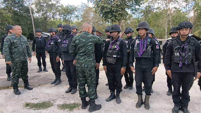 แม่ทัพกุ้ง ลงพื้นที่ช่องบก