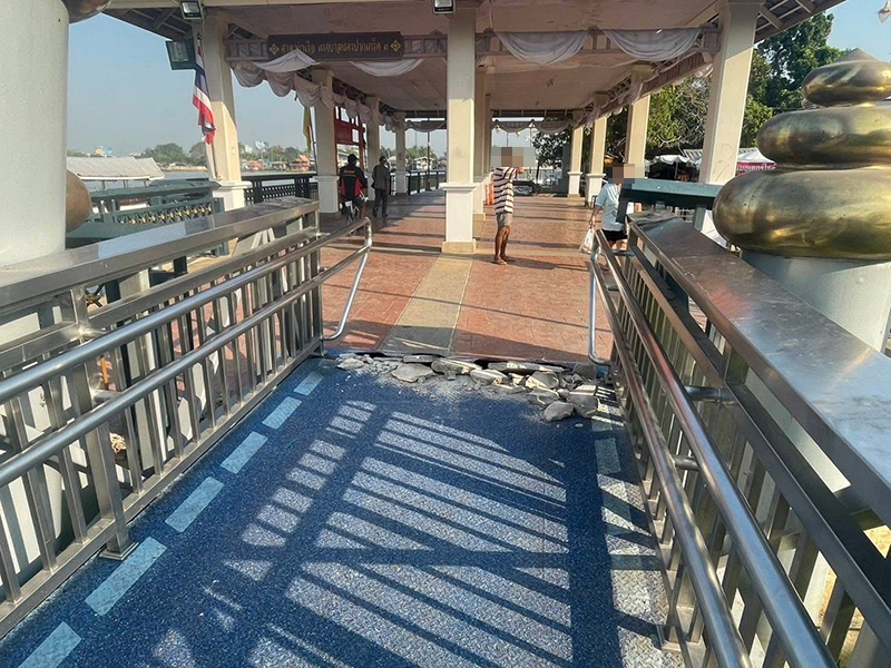 ปิดท่าเทียบเรือวัดสนามเหนือ