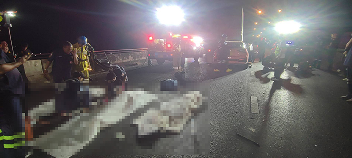 ชนท้ายสิบล้อ