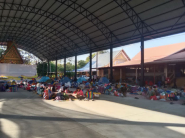 พระให้กำลังใจทหารชายแดน