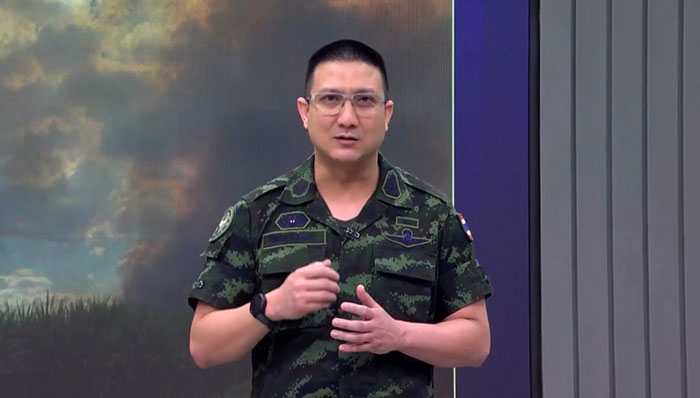 กองทัพแถลง