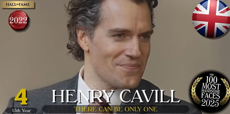 100 หนุ่มหล่อที่สุดในโลก 2025