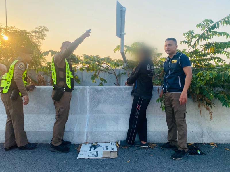 รวบหนุ่มลอบตัดสายไฟ