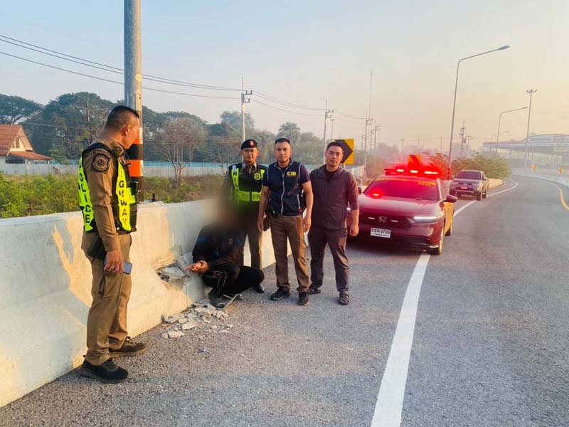 รวบหนุ่มลอบตัดสายไฟ