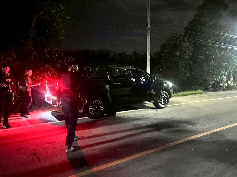 ปืนยิงปลัดจะแนะ