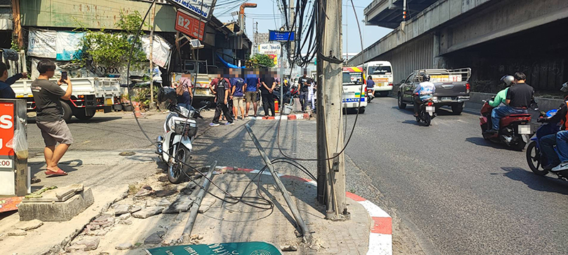 6 ล้อเบรกแตก