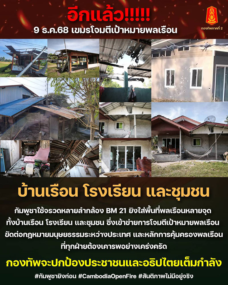 โจมตีพลเรือนไทย