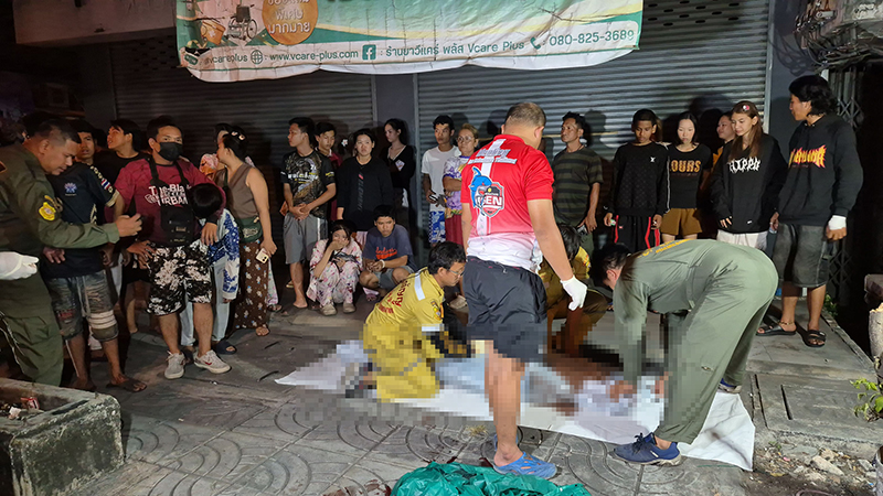 จยย. ชนรถพ่วง