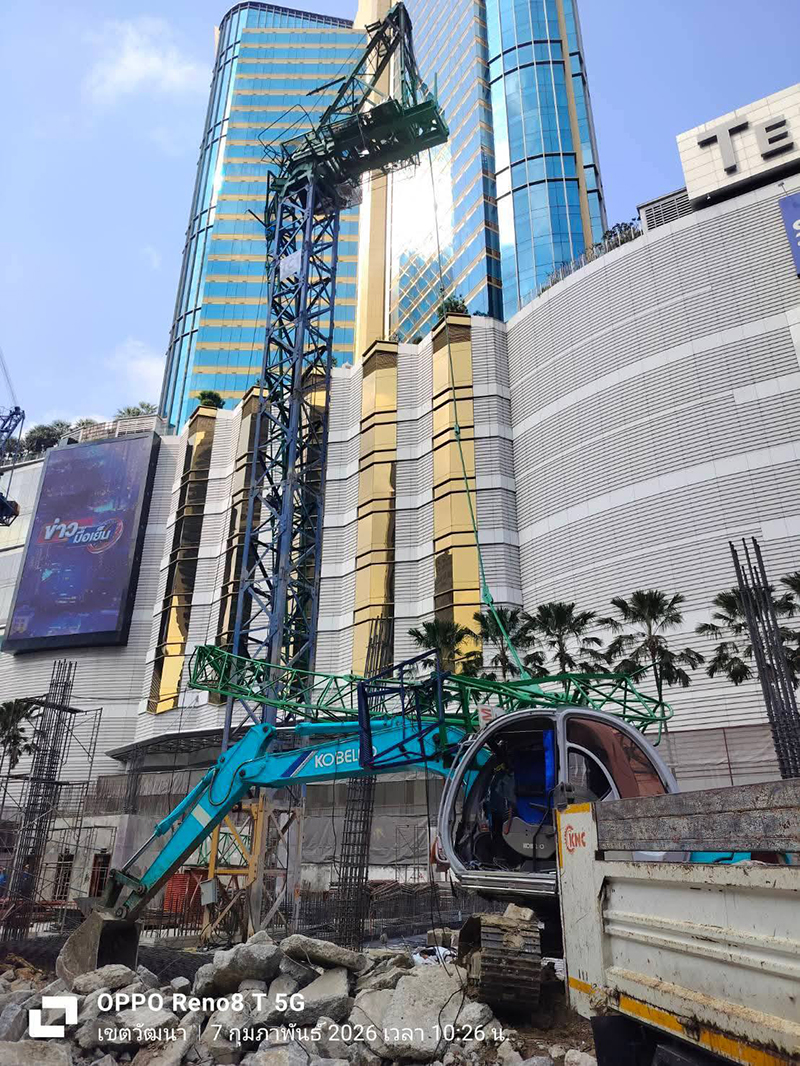 เครนก่อสร้าง