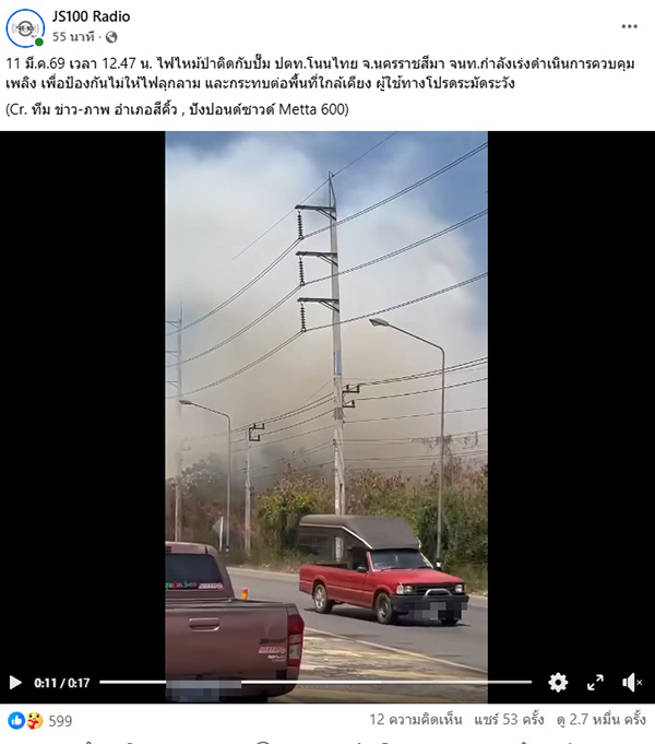 ไฟไหม้ป่า