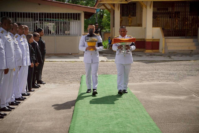 ภาพพิธีพระราชทานเพลิงศพวีรบุรุษชายแดนใต้ ณ วัดยอทอง