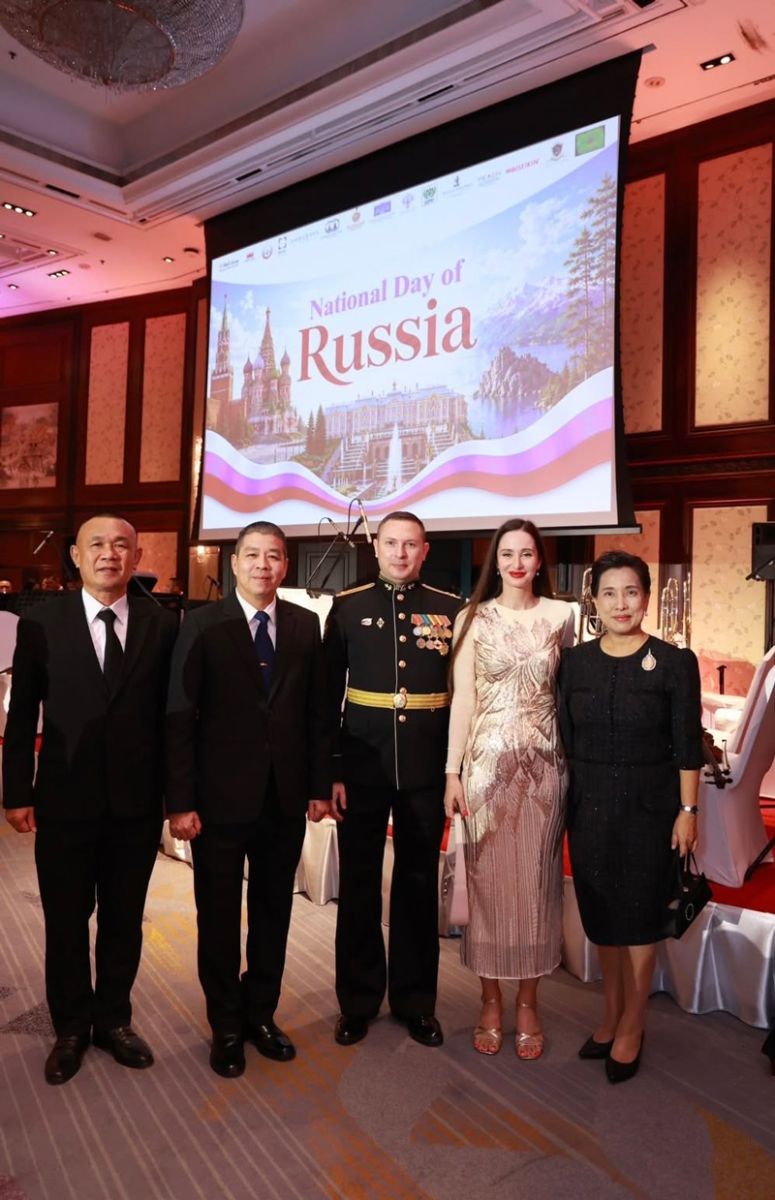 บรรยากาศงานเลี้ยงวันชาติรัสเซีย โรงแรมแชงกรี-ลา