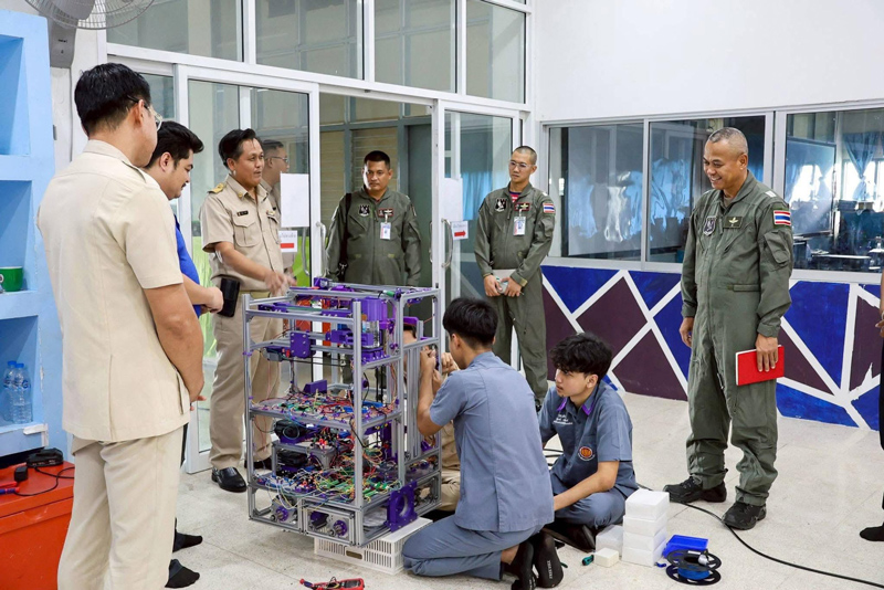 นวัตกรรมอากาศยานไร้คนขับของวิทยาลัยเทคนิคสระแก้ว