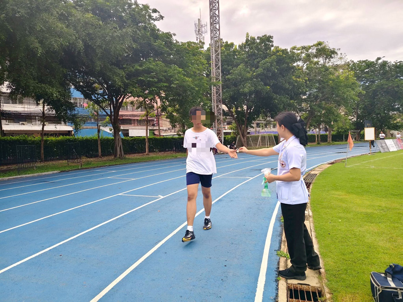 ทีมแพทย์เคลื่อนที่ สนพ.สสน.สป. ดูแลความปลอดภัยการสอบคัดเลือกกำลังพล สป. ปี 2569
