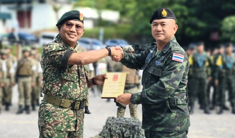 กองทัพบกไทย–มาเลเซีย ร่วมมือลาดตระเวนชายแดน