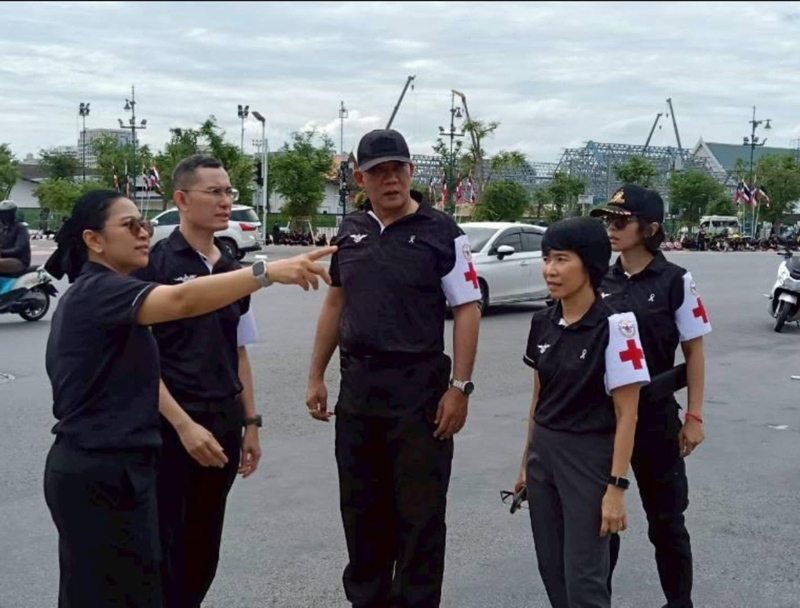 กำลังพล สนพ.สสน.สป. ร่วมปฏิบัติหน้าที่ในขบวนเชิญพระศพ