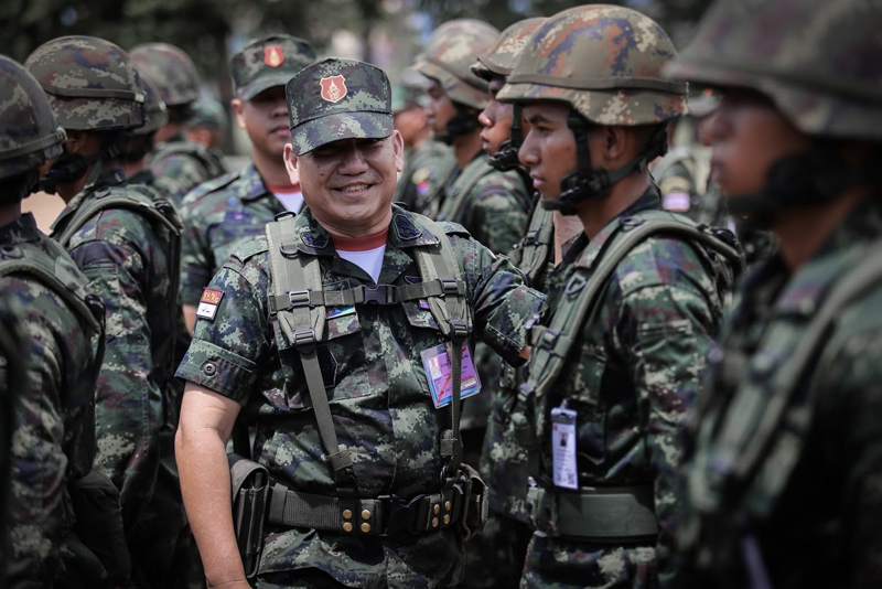 ผบ.ป.2 รอ. ตรวจเยี่ยมหน่วยฝึกทหารใหม่ปี 2569