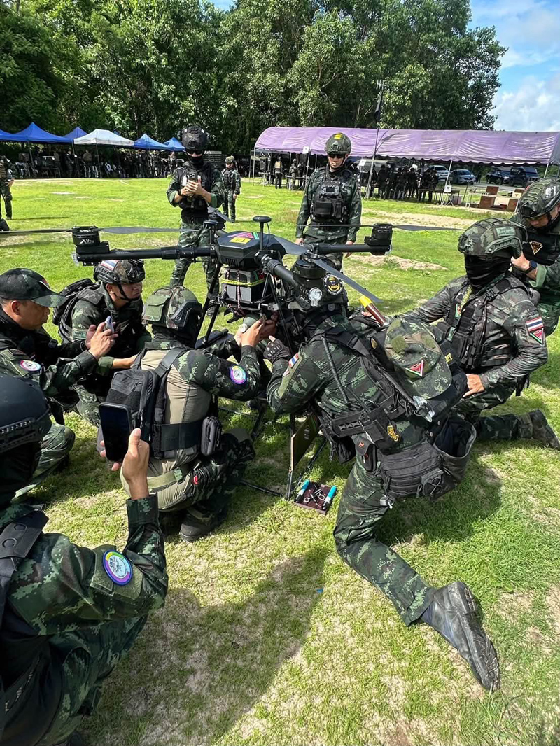 การวางแผนค้นหาและติดตามเป้าหมายด้วยอากาศยานไร้คนขับ