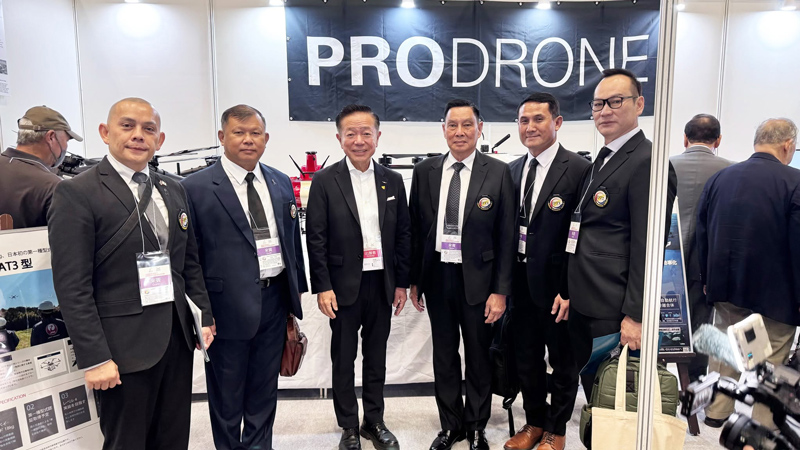 คณะผู้แทน สทป. ร่วมงานแสดงเทคโนโลยี Japan Drone 2026