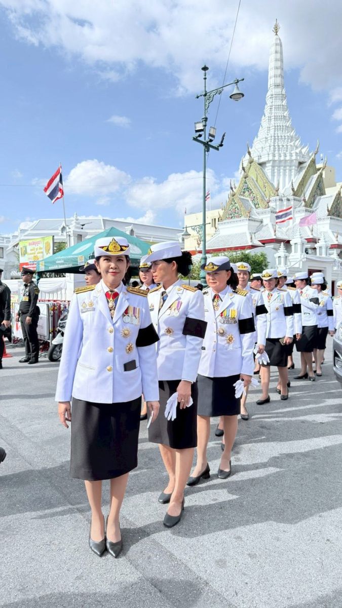 พันเอกหญิง ทัญญุตา วนมงคล และกำลังพลร่วมพิธีสำคัญ