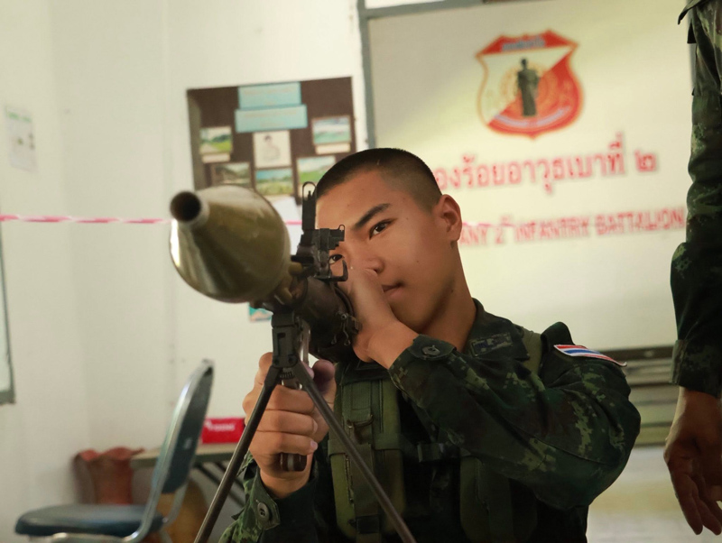 การฝึกอบรมทหารใหม่ผลัดที่ 1/69 กองพันทหารราบที่ 2