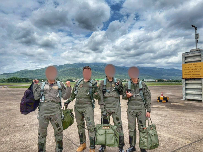การแลกเปลี่ยนองค์ความรู้ทางทหาร ทอ.ไทย กับ Washington Air National Guard