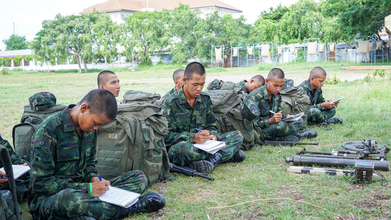 กิจกรรมเสริมสร้างทักษะความรู้ให้แก่ทหารใหม่ ร.111 พัน.1