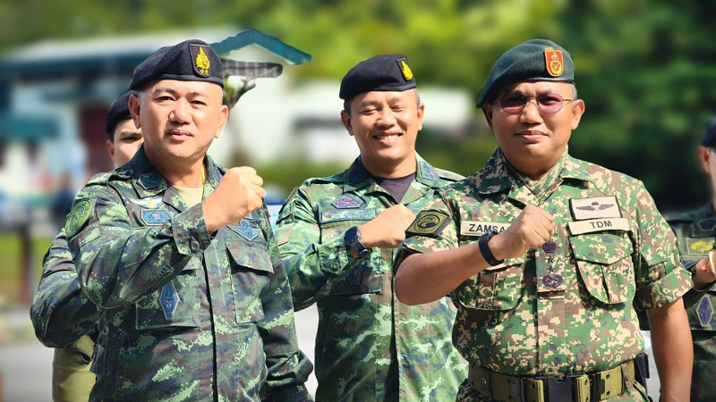 ภาพพิธีปิดการลาดตระเวนชายแดนไทย–มาเลเซีย CFBP 2026