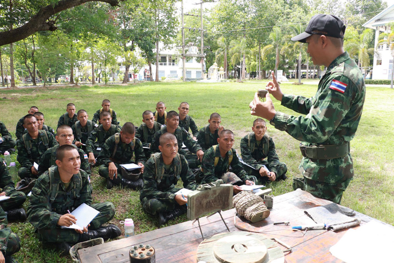 เครื่องช่วยฝึกทุ่นระเบิดสำหรับทหารใหม่ ร.3 พัน.2
