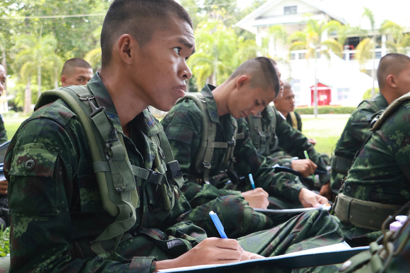 หน่วยฝึกทหารใหม่ ร.3 พัน.2 ยกระดับความพร้อมกำลังพล