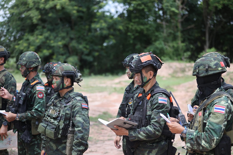 หน่วย ร.112 ฝึกและตรวจสอบการปฏิบัติการทางยุทธวิธี