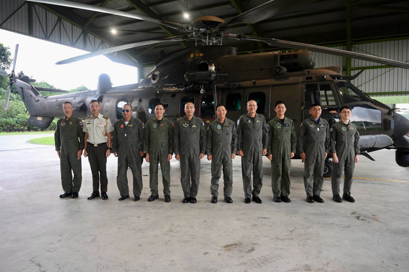 ภาพประวัติศาสตร์ ผบ.ทอ. ไทย ร่วมเจรจาความมั่นคงกับกลาโหมสิงคโปร์