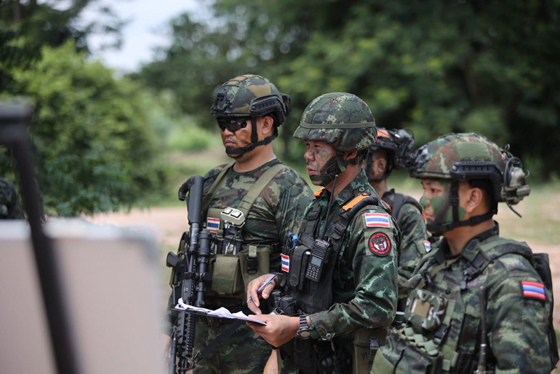 กำลังพล ร.112 ฝึกการเคลื่อนที่ทางยุทธวิธีประจำปี 69