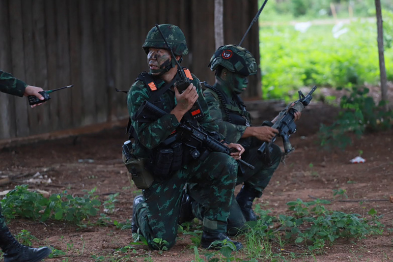 พื้นที่ปฏิบัติการฝึกซ้อมของหน่วย ร.112