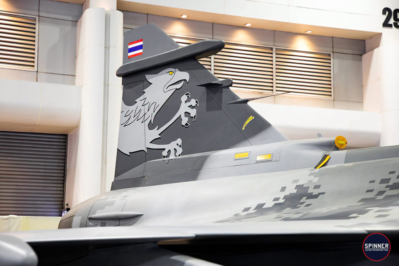 Gripen E F ของกองทัพอากาศไทยที่สวีเดน