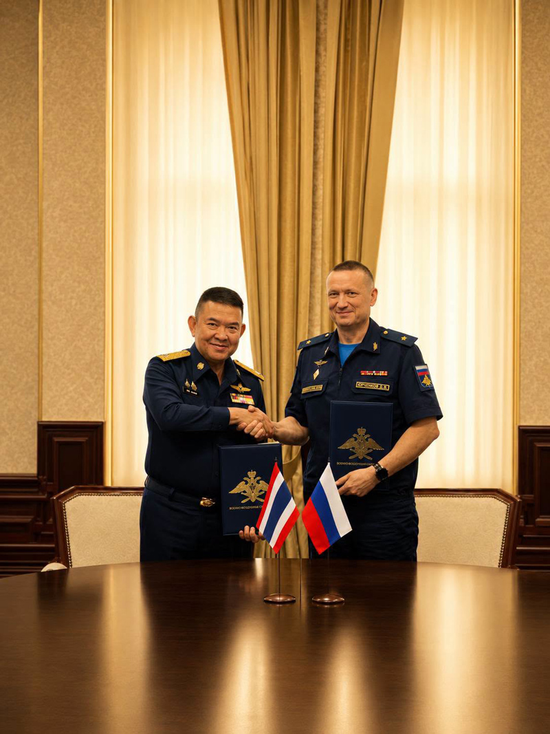 การจับมือพัฒนาเทคโนโลยีอวกาศร่วมกันของกองทัพอากาศทั้งสองประเทศ