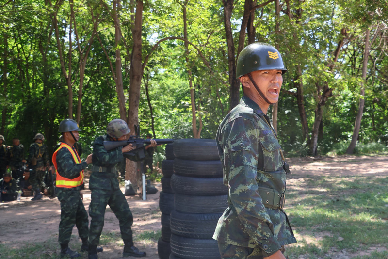 ทหารราบหน่วยฝึก ร.3 พัน.2 ฝึกภาคสนามยกระดับขีดความสามารถรบ