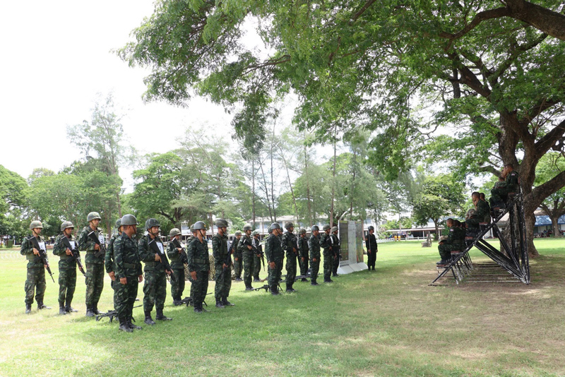 บรรยากาศหน่วยฝึกทหารใหม่ค่ายทหารราบที่3