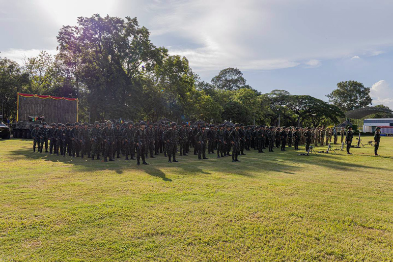 บรรยากาศค่ายจักรพงษ์ จังหวัดปราจีนบุรี พื้นที่จัดการฝึกฝน