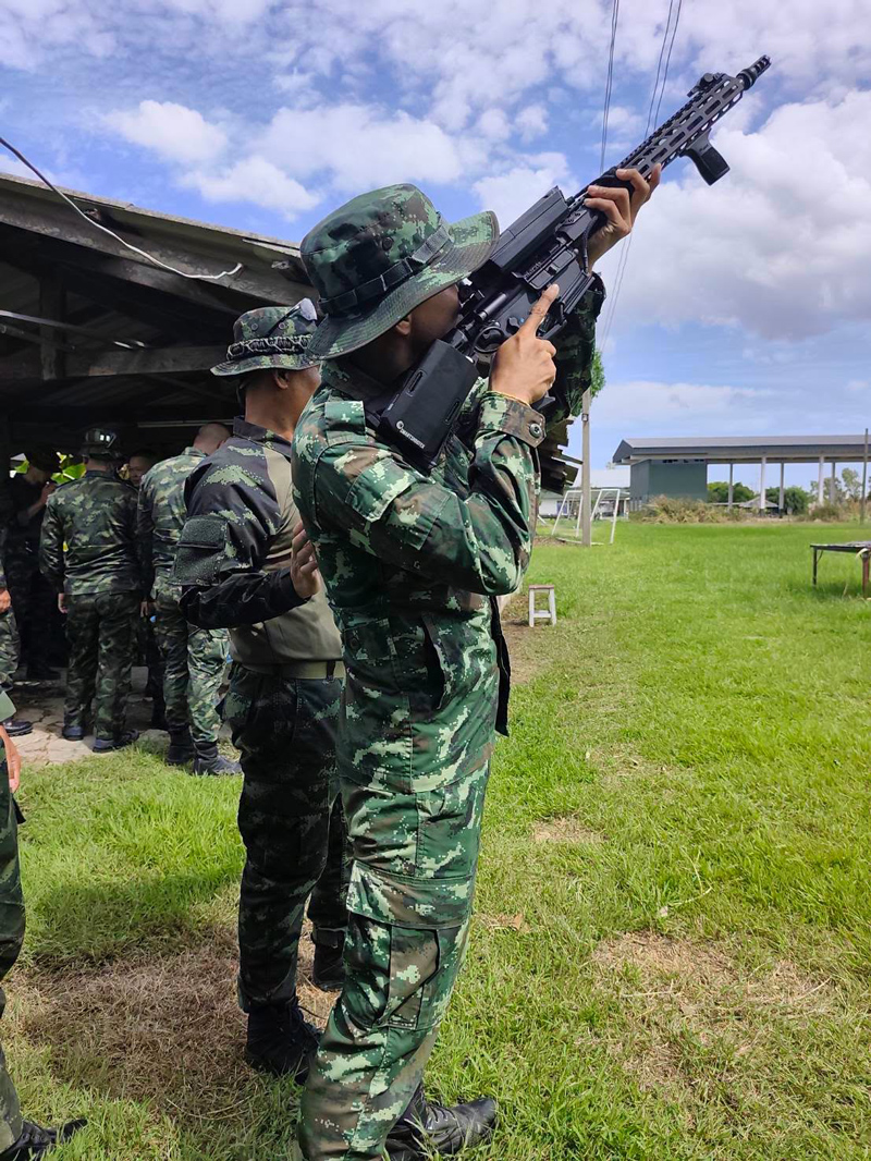 การฝึกระบบต่อต้านอากาศยานไร้คนขับทางยุทธวิธี กองทัพบก