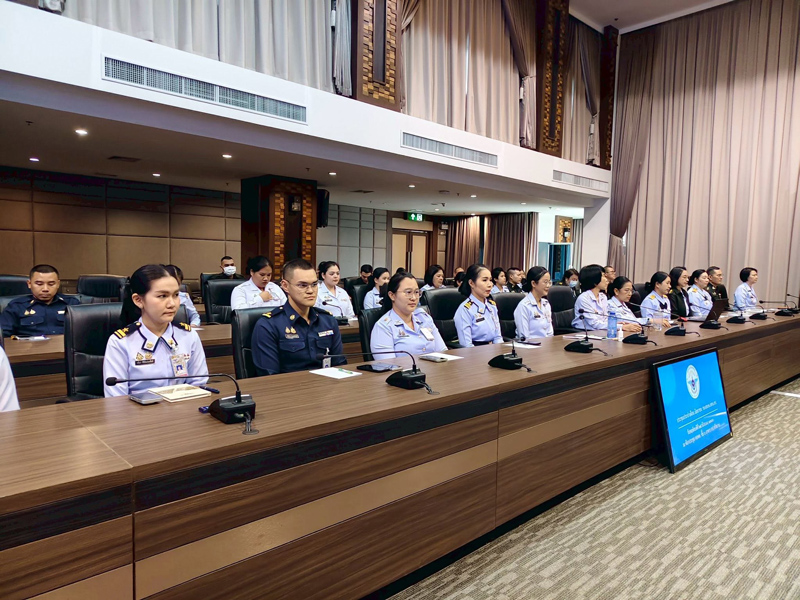 บรรยากาศการประชุมประจำเดือน มิ.ย. 69 ของสำนักงานแพทย์ สำนักงานสนับสนุน