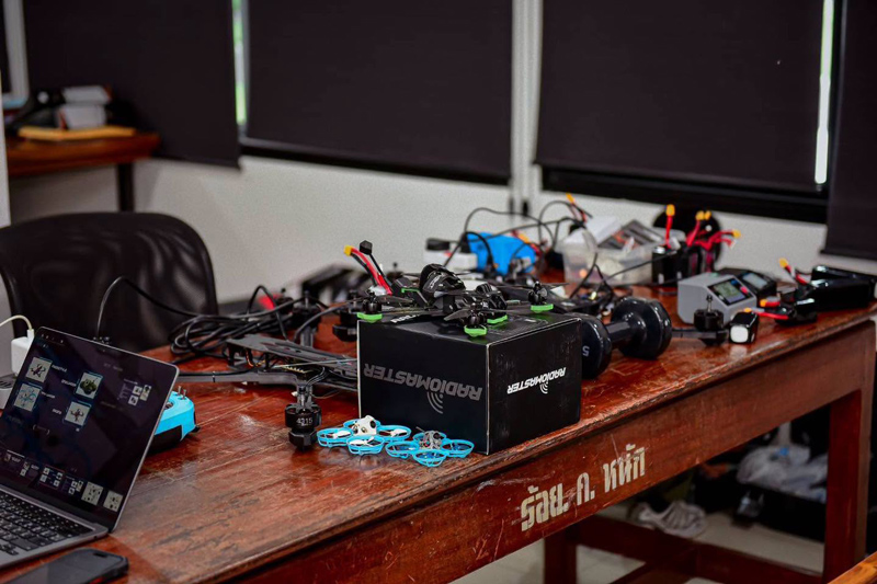 อากาศยานไร้คนขับแบบ FPV ที่นำมาใช้เพิ่มขีดความสามารถหน่วย