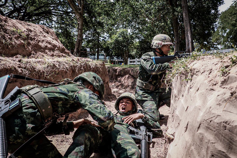 การฝึกเฉพาะหน้าที่สำหรับทหารใหม่ ผลัดที่ 1/69 ในหลักสูตร TCCC