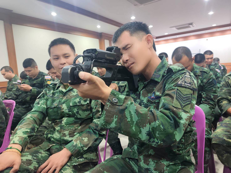 การบรรยายระบบเล็งอัจฉริยะ Smart Shooter ป้องกันโดรน