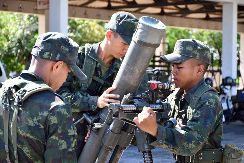 กองพันทหารราบที่ 3 เปิดหลักสูตรฝึกเฉพาะหน้าที่